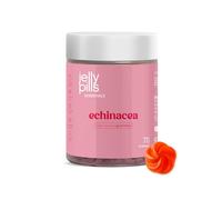 Jelly Pills Gominolas de Equinácea + Vitamina C - 70 Gummies Veganas - Sin Azúcares Añadidos - Sabor Naranja - Apoyo al Sistema Inmunológico y Defensas Naturales