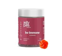 Jelly Pills Gominolas de Vitamina C + Zinc + Propóleo - 70 Gummies Veganas - Sin Azúcares Añadidos - Sabor Naranja - Refuerzo del Sistema Inmunológico para Niños & Adultos