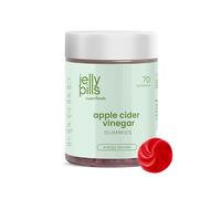 Jelly Pills Gummies Vinagre de Manzana 1.000mg con Cromo - Cápsulas Sin Azúcares Añadidos - 70 Gummies Veganas Sabor Manzana Natural - Detox con Ácido Acético y Remolacha