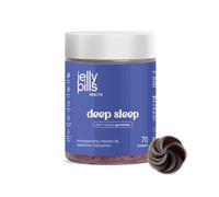 Jelly Pills Melatonina 1,9 mg con Ashwagandha, Triptófano y Vitaminas B6 y B12 - 70 Gummies Veganas para 2 meses - Sin Azúcares Añadidos - Sabor Frutos del Bosque - Rutina Nocturna y Equilibrio Diario
