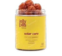 Jelly Pills Solar Care Gominolas Fotoprotectoras Fresa 60u | Beta-caroteno y Licopeno, 2 Meses de Cobertura, Alta Absorción Celular, Con Antioxidantes, Tolerancia Digestiva