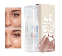 Jelly Primer - Base de maquillaje, prebase hidratante de larga duración | Prebase facial sin aceite para una piel, prebase facial hidratante, prebase en gelatina reductora de poros para
