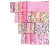 Jelly Roll Fabric Strips - Cotton 50x6.5cm | Quilting Strips, Pre-Cut Cotton Strip Bundles For Crafting | For Doll Clothes Cushion Covers Tablecloths Scrapbooking Quilted Bags