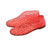 Jelly - Sandalias planas de verano para mujer, para la playa, con corte cómodo para primavera, cómodas, a la moda, informales, elegantes, Y2K, para verano, 2026, sexy, a la moda, para mujer, trabajo