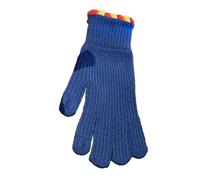Jelly Winter Fingers - Guantes de punto para mujer, color sólido, protector de pantalla, cálidos, resistentes al viento, guantes de ciclismo para invierno, al aire libre, diario, esquí, senderismo