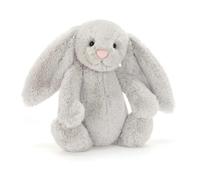 Jellycat Bashful Silver Bunny Medium - L: 9 cm x l: 12 cm x h: 31 cm