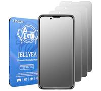 JELLYEA 3 Piezas Protector Pantalla Mate para iPhone 13 Pro Max Cristal Templado Mate Antirreflejos Antihuellas Antiarañazos Dureza 9H Mate Vidrio Templado para iPhone 13 PRO MAX,6.7”