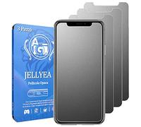 JELLYEA 3 Piezas Protector Pantalla Mate para iPhone 14 Cristal Templado Mate Antirreflejos Antihuellas Antiarañazos Dureza 9H Matte Vidrio Templado para iPhone 14,6.1”