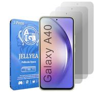 JELLYEA 3 Piezas Protector Pantalla Mate para Samsung Galaxy A40 Cristal Templado Mate Antirreflejos Antihuellas Antiarañazos Dureza 9H Mate Vidrio Templado para Galaxy A40,5.9"