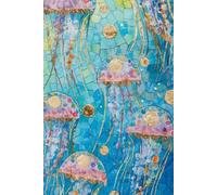 Jellyfish Notebook, Marine Life, 100 lined pages: Notebook to write in, Composition Notebook