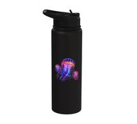 Jellyfish Ocean Decor Jelly Fish Shirt Sea Animals Stainless Steel Insulated Water Bottle