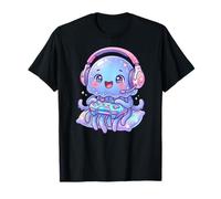Jellyfish Playing Video Game Marine Sea Jellies Gamers Camiseta
