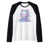 Jellyfish Playing Video Game Marine Sea Jellies Gamers Camiseta Manga Raglan