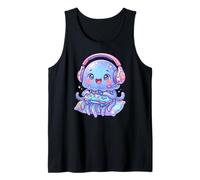 Jellyfish Playing Video Game Marine Sea Jellies Gamers Camiseta sin Mangas