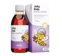 JELLYKIDS Dulces Sueños con Melatonina - Ayuda a Conciliar el Sueño Niños - Jarabe Para Dormir Bien con Melatonina, Jalea Real Fresca, Manzanilla, Melisa, Tila y Lavanda | 250 ml ELADIET
