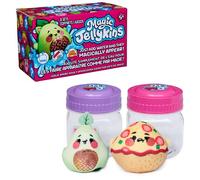 Jellykins - Magic Jellykins Pack de 2 Peluches Sorpresa Mágicos en Frascos Que se Activan con Agua - 2 Peluches Aleatorios, Hay 20 para Coleccionar - Juguetes Niños 5 Años + - Regalo niños 5 Años +
