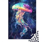 JellyPeces Puzzle De 1000 Piezas Animales Rompecabezas para Adultos De 1000 Piezas Decoracion Entretenimento 1000pcs (75x50cm)