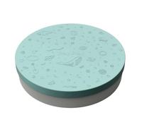 Jellystone Designs, Bandeja de juego Tray Play 2 en 1 con tapa, juego sensorial para niños a partir de 3 años, fibra de bambú y melamina, color salvia, 35,5 x 6 cm