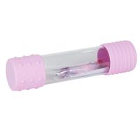 Jellystone Designs - Botella recargable para tranquilizar en color rosa, juguete relajante para niños, botella de purpurina personalizable para relajación y concentración