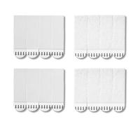 JELLYSUB Tiras Adhesivas para Colgar Cuadros Sin Agujeros, 32 Pares (64 tiras-Medianas), Cuelga Cuadros Sin Clavos, Para Marcos, Espejos y Adornos