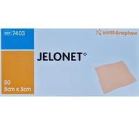 JELONET - Gasa de parafina, 5 x 5 cm, estéril, paquete de 50