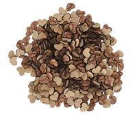 Jelquix 300 Uds. Confeti de Corazón de Madera Amor Grabado Decoración Artesanal Natural para el Día de San Valentín y Bodas