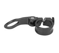 Jelquix Abrazadera del Tubo del Sillín de Bicicleta de Aleación de Aluminio Duradera de 28,6 Mm para un Fácil Ajuste de para el Tubo del Sillín de 25,4 Mm, Liberación Rápida y Diseño Liviano para