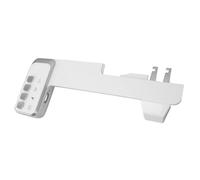 Jelquix Accesorio para bidé Accesorio para Asiento de Inodoro Presión de Agua Ajustable Boquilla Doble Ultra Delgado Desmontaje Rápido con una Sola Tecla con Diseño Premium para Lavar a Tope Partes