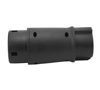 Jelquix Adaptador EV Tipo 1 a Tipo 2 para Vehículos Eléctricos Americanos a Europeos 16A 32A IP54 Termoplástico 1 Unidad