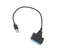 Jelquix Adaptador USB a de Alta Velocidad de 6 Gbps para Disco Duro de 2,5 Pulgadas y SSD Plug and Play con Función de Intercambio en Caliente para Usuarios de Construcción ABS