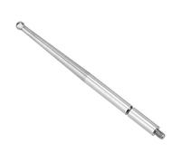 Jelquix Aguja de Calibre de Esfera de Acero de Tungsteno con Sonda de Precisión de Cabeza de rubí para Rieles de de Milano Herramienta de Medición de 1,6mm (M1.6*L44.5*D2.0 Cabeza de acero de
