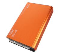 Jelquix Ajuste del Coche para Amplificador DSP de Audio de Alta Potencia 6800W para Altavoces de Coche Metal Universal