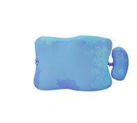 Jelquix Almohada de Cuña de Apoyo Cómodo de Espuma Viscoelástica, Lavable, Antideslizante para Leer, Dormir en la Cama, Almohada de Cuña de Elevación de Piernas para Adultos (Un Conjunto)