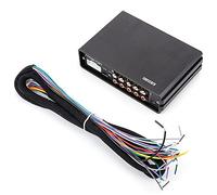 Jelquix Amplificador de Audio para Automóvil, Altavoz para Reproductor de Música con Volumen Pequeño y Gran Potencia, Contacto con el Aire Más Amplio y Disipación de Calor Más Rápida