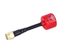 Jelquix Antena Direccional RHCP de 5,8 Ghz 3dBi con Baja Pérdida de Alimentador para FPV Racing Drone Fácil de Instalar Tipo de Polarización Vertical Orificio Interior RP-SMA (Agujero interior RP-SMA)