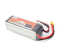 Jelquix Batería LiPo de 14,8 V, 60 C, 5000 MAh, Ligera, de Alta Potencia para Modelos RC, Helicóptero, Coche, Barco, 135x42x40mm