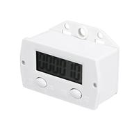 Jelquix BERM Contador Electrónico Pantalla Digital Durable 0-999999 Conteo para Máquinas Industriales Material ABS