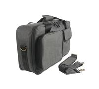 Jelquix Bolsa Portátil para Procesador de Efectos para Pedales de | Acolchado de algodón perlado de 10 mm, base antideslizante, bolsillos externos de malla, estuche para controlador de DJ