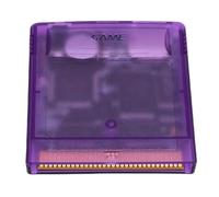 Jelquix Cartucho de Juego, Tarjeta de Memoria Integrada de 8 GB con Soporte para Mapeadores MBC1, MBC2, MBC3, MBC5, Ideal para Gameboy Color, Gameboy Advance, SP, Light, Pocket y Super (Púrpura
