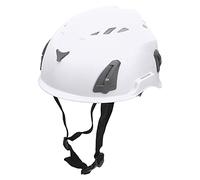Jelquix Casco de Escalada Ligero D8 Protección Ajustable para Escalada en Roca Actividades Al Aire 548g PP + EPP (White)