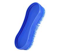 Jelquix Cepillo de Limpieza Profesional de Silicona para Caballos, Herramienta de Aseo Ligera para Uso Ecuestre, 1 Pieza
