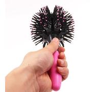 Jelquix Cepillo de Pelo de Bola Redonda, Cepillo de Peinado Esférico 3D, de Masaje del Cuero Cabelludo de 360 grados con Diseño Suave e Indoloro, Ideal para Niñas, Mujeres y Cabello Largo y Frágil