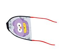 Jelquix Cometa, Cometa Elástica para Niños, Juguete Deportivo Al Aire, con Superficie Duradera de Plástico de Primera Calidad, para Regalo de Cumpleaños, (Búho)