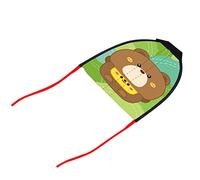 Jelquix Cometa, Cometa Elástica para Niños, Juguete Deportivo Al Aire, con Superficie Duradera de Plástico de Primera Calidad, para Regalo de Cumpleaños, (Oso)