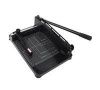 Jelquix Cortador de Papel A4 para Oficina Negocios, 400 Hojas | Cerradura de Seguridad, Placa de Cuchillo de Acero, Escala Precisa, Recortadora de Papel Manual para Escuela y Diseño Gráfico