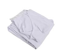 Jelquix Cubierta para Soporte de Altavoz, Falda de Trípode para DJ de Fibra de Poliuretano Estirable con Cierre de Gancho y Bucle Ajustable, Ideal para Banquetes, Bodas y Conciertos (WHITE)