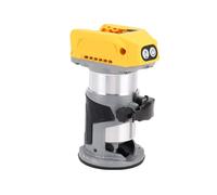 Jelquix Enrutador Compacto Inalámbrico Rápido y Seguro 5 Velocidades Variables Carpintería Base Fija Recortadora sin Escobillas para Madera para Proyectos de Carpintería Eficientes