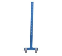 Jelquix Escuadra de Proa Compacta en Forma de T de Acero Inoxidable para Ajuste de Proa y Medición de Distancia (Blue)