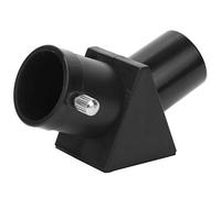 Jelquix Espejo Diagonal Cenital de 45 Grados de 0,965 Pulgadas con Prisma de Vidrio óptico para Refractar Accesorio de Telescopio Astronómico, Negro, Diseño Liviano, Incluye 2 Cubiertas Antipolvo