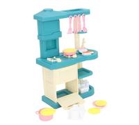 Jelquix Juego de Cocina para Niños de 51 Piezas, Juego de Cocina Interactivo Real con Horno y Fregadero para Niños Pequeños, Niñas y, Aprende Mientras Juega Reconoce Formas de Alimentos